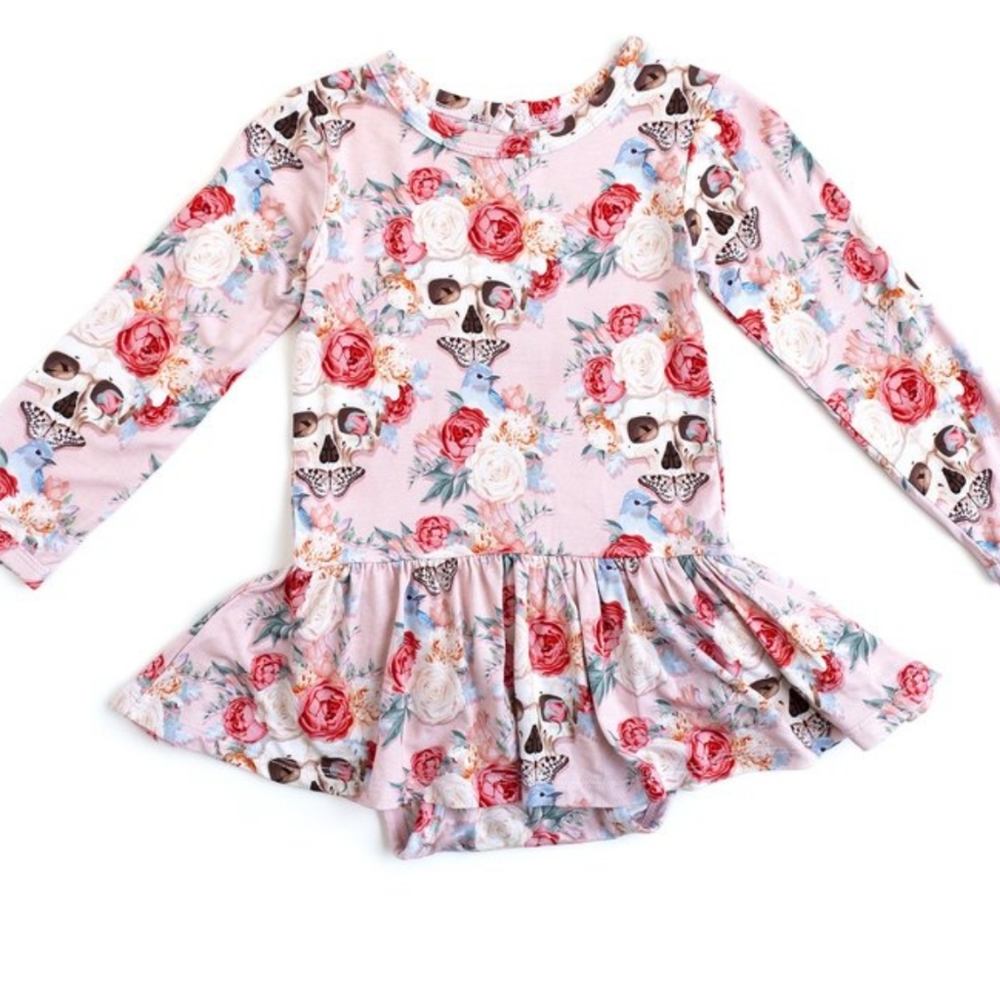 LITTLE BUM BUMS HALLOQUEEN RUFFLE DRESS